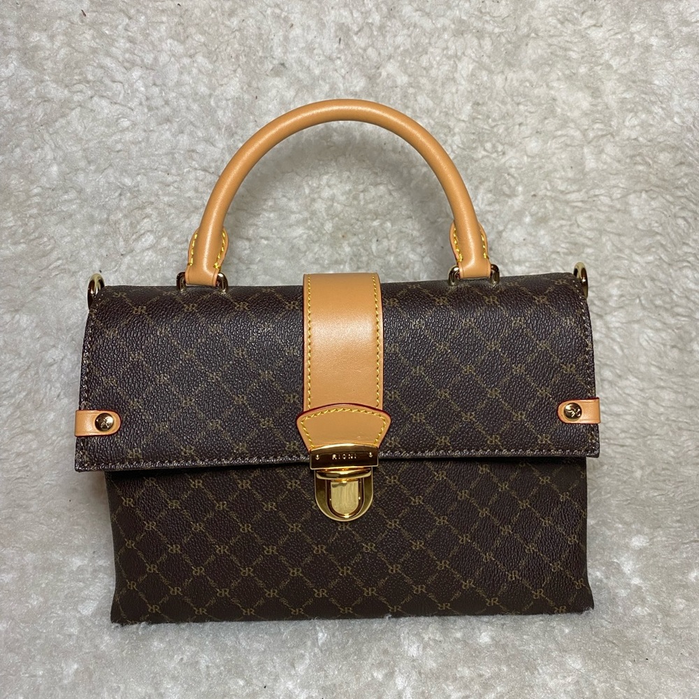 Brown Rioni Purse, Brown, Come w/ Moda Italia Card